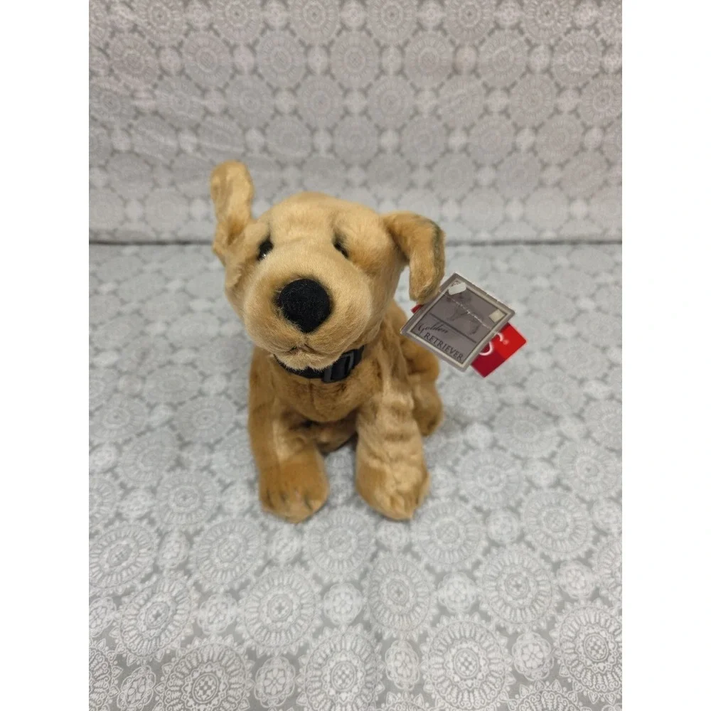 Russ Berrie Purebred Puppies Golden Retriever‎ Plush Stuffed Animal Toy Dog 12